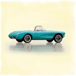 Chevrolet Corvette Fuel-Injected Convertible 1957 года